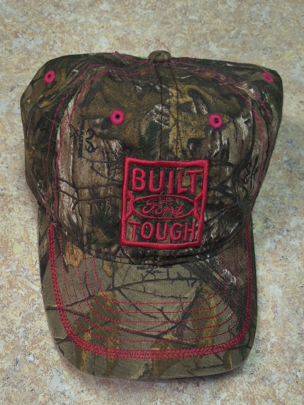 Bundle**Ford Camo Baseball Cap with Pink Accents NWT